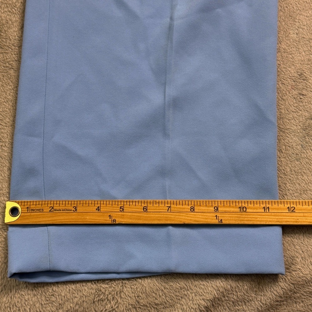 J. Crew Brand New Essential Wide Leg Pant Periwinkle Blue Pleated Size 12 NWT - Picture 3 of 10